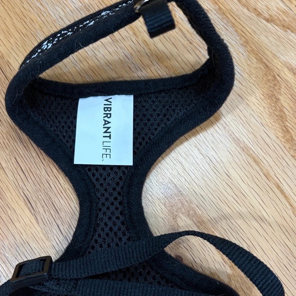 Vibrant Black Pet Harness